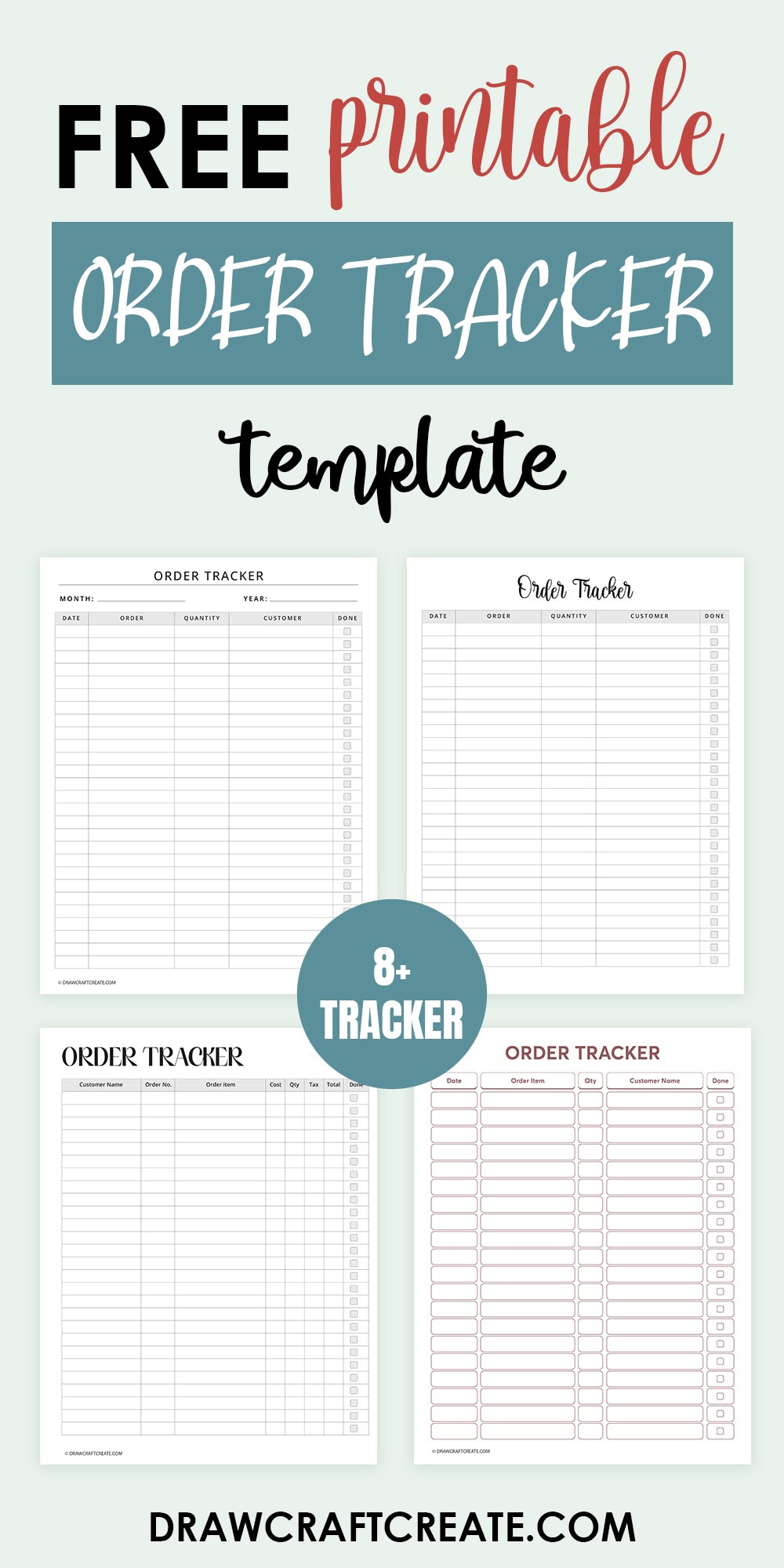 Small Business Planner Templates   These editable forms are perfect for online sellers who want to work smarter and stay organized.  Free Download  #BusinessPrintables #SmallBusiness #StartupBusiness #EditableTemplates #DigitalDownloads