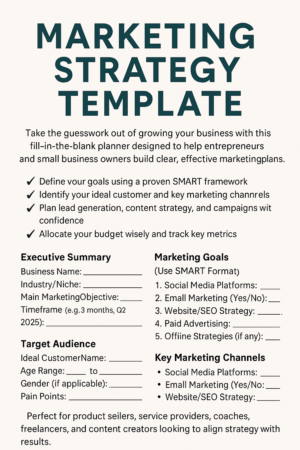 Free Small Business Templates   Looking for business templates? Explore premium templates for every entrepreneur.  Free Download  #CreativeFabrica #PrintableTemplates #InvoiceTemplate #EditableTemplates #SmallBusinessOwner